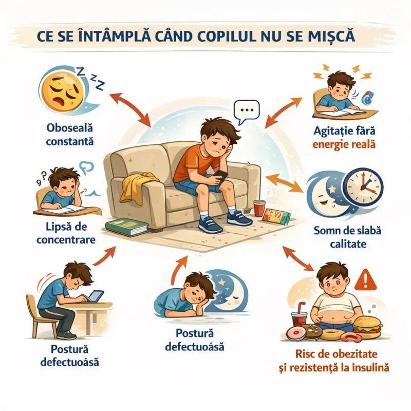 Ce se intampla cand copilul nu se misca
