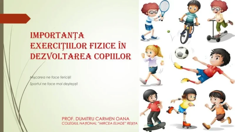 Importanta exercitii