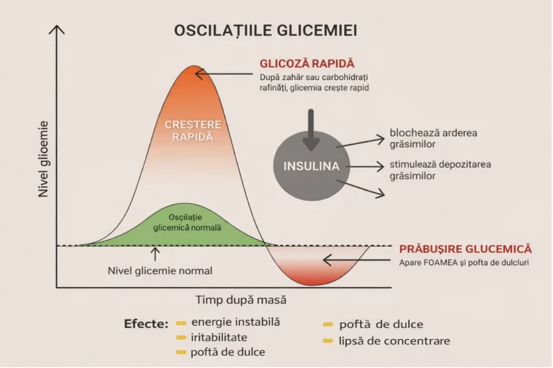 Oscilatiile glicemiei